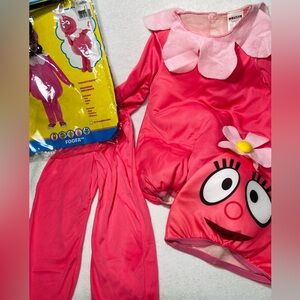 2012 3T-4T Kids Halloween Costume Yo Gabba Gabba Foofa Dress Up Costume